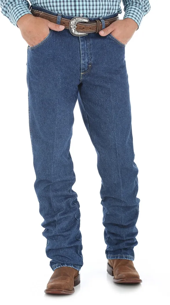 Wrangler 31MGSHD Heavyweight Stone Denim Prewashed George Strait Cowboy Cut® Relaxed Fit Jean (SHOP IN-STORES TOO)