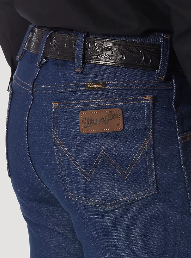 Wrangler Cowboy Cut Boot Jean Slim Fit Navy Style 0935NAV