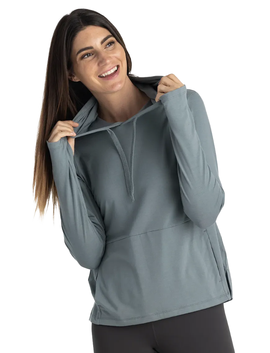 Ws Flex Hoody Stormy Sea