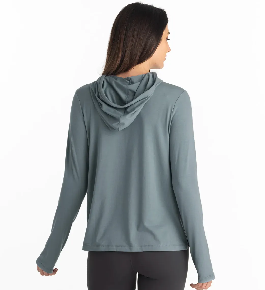 Ws Flex Hoody Stormy Sea