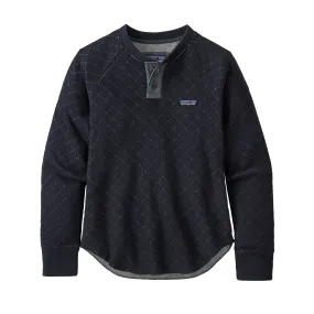 W's Wool Blend Diamond Quilt Henley