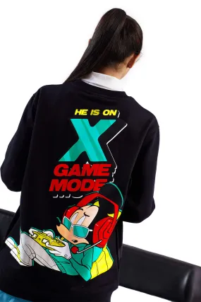 X Game Mode Oversized Sweatshirt
