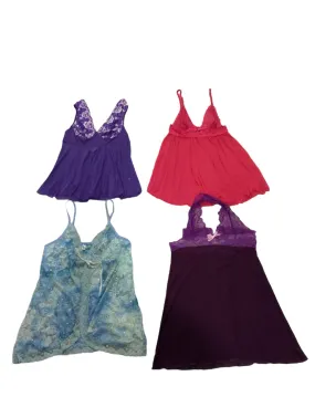 Y2k 2024 - Lace & Mesh Tops - 13 pcs