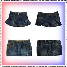 Y2K All Year Denim Micro Minis Mix (SS-609)