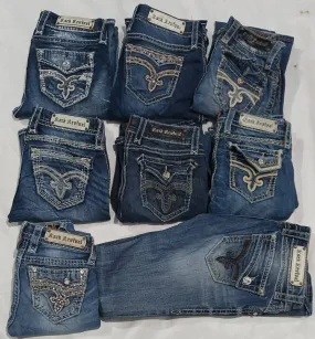 Y2k ladies  flared  rockrevival  jeans