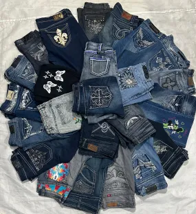 Y2K Women Flared Jeans 25 Pieces