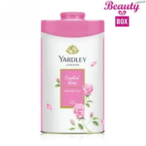 YARDLEY ENGLISH ROSE TALCUM POWDER 125GM TIN