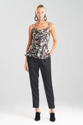 Yasugi Charmeuse Silk Cowl Cami