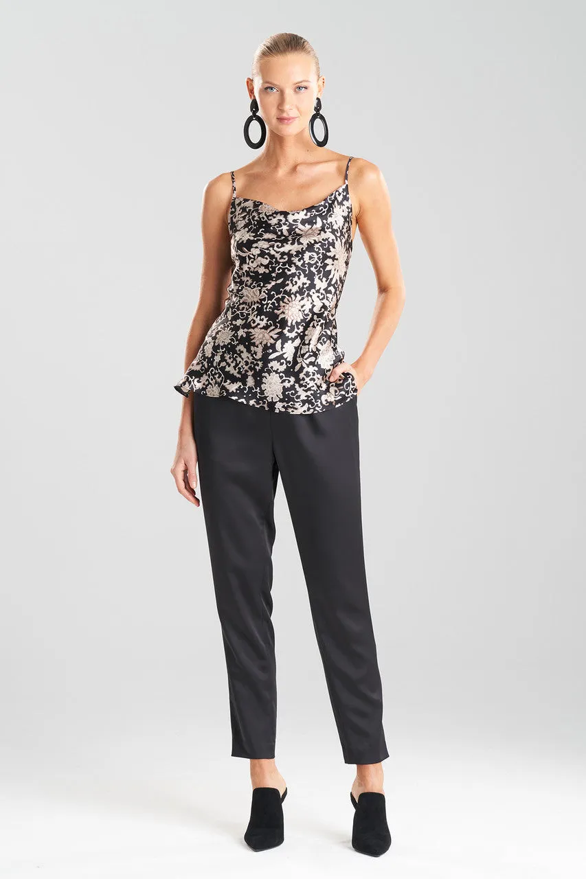 Yasugi Charmeuse Silk Cowl Cami