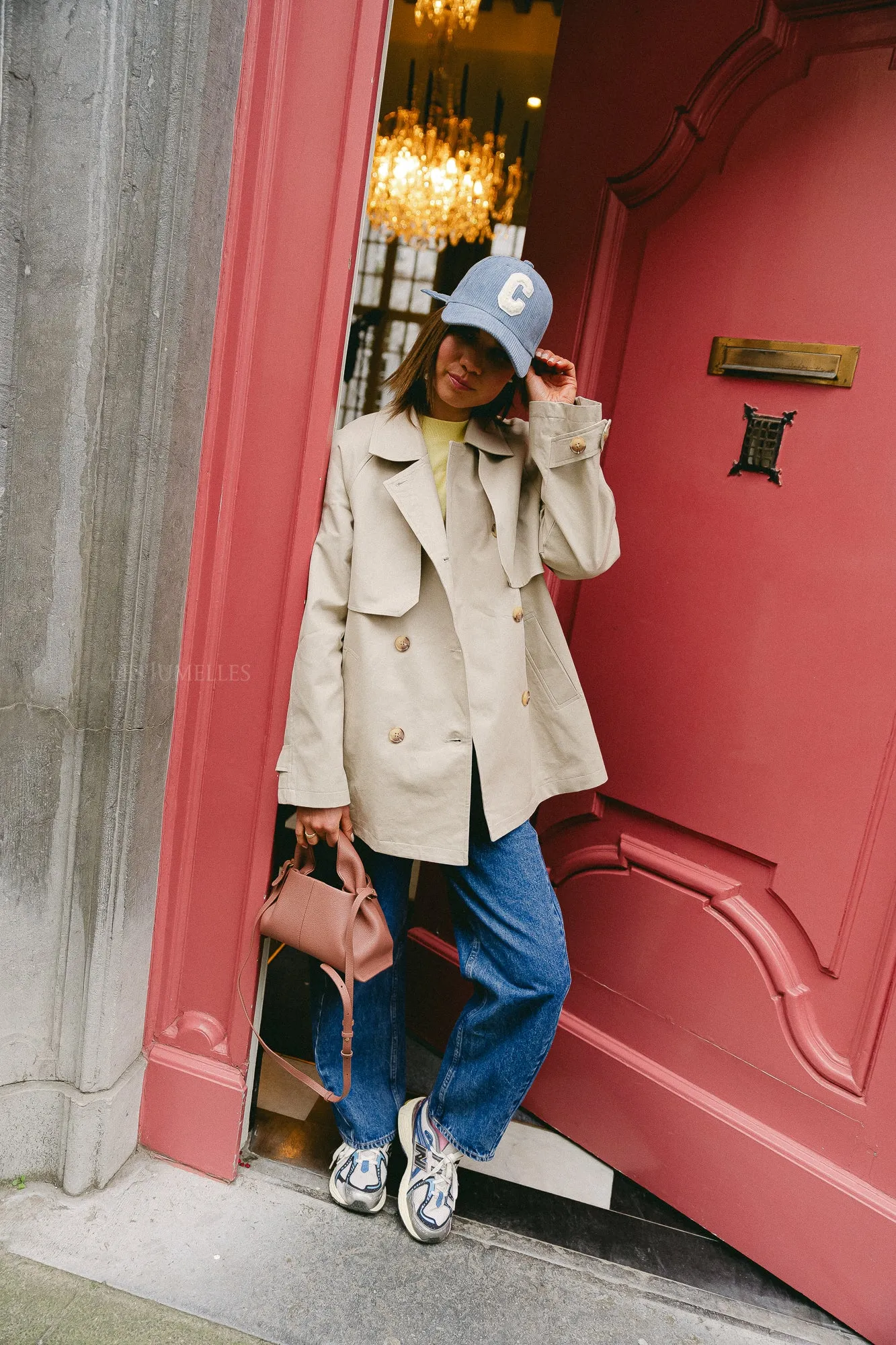 YASVenice LS trenchcoat doeskin