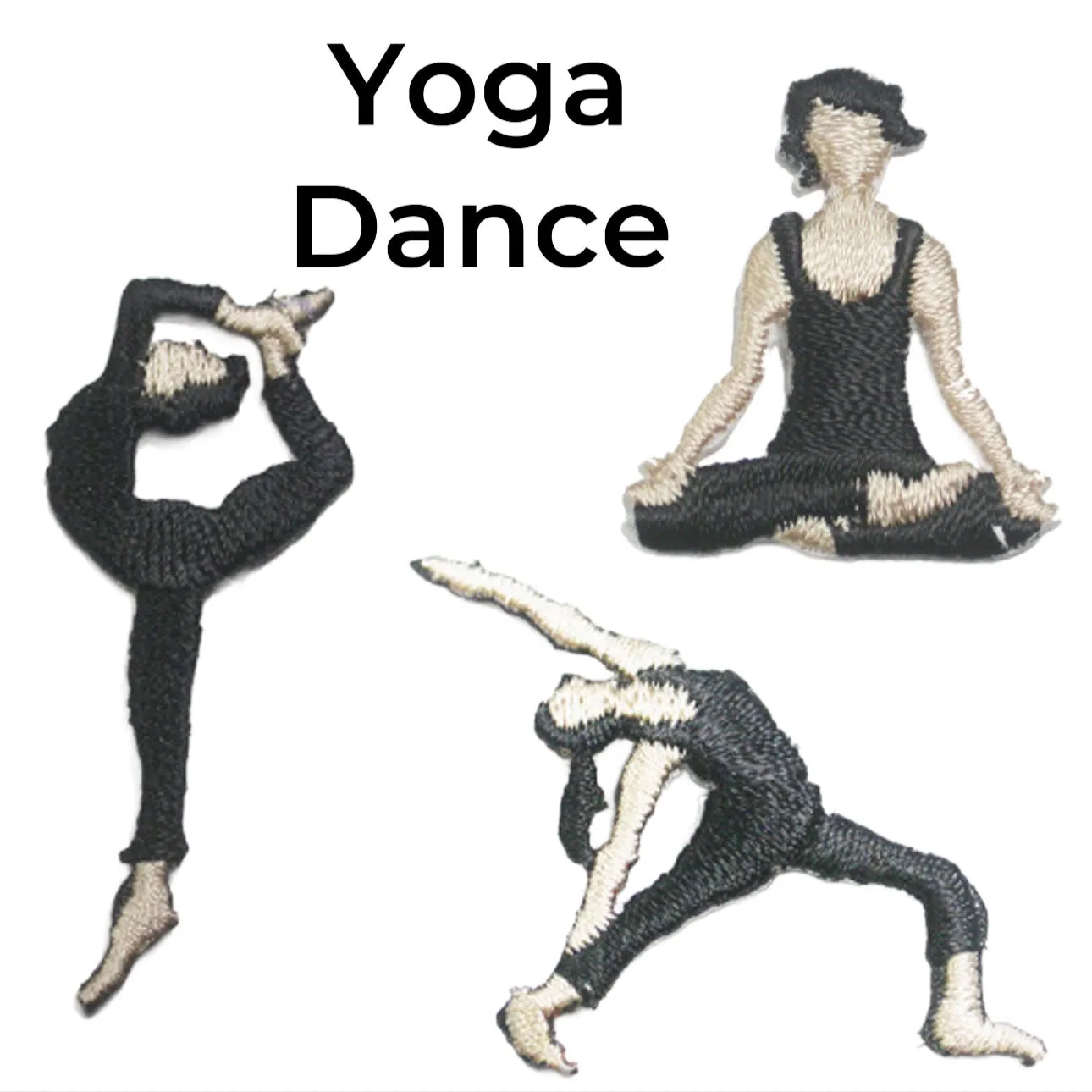 Yoga Dance Iron On Patches