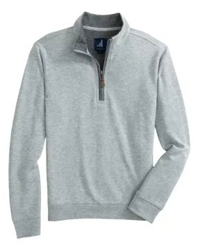 Youth Sully 1/4 Zip Light Gray