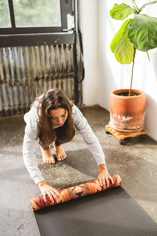 Yune Yoga Mat Snow Leopard 5mm