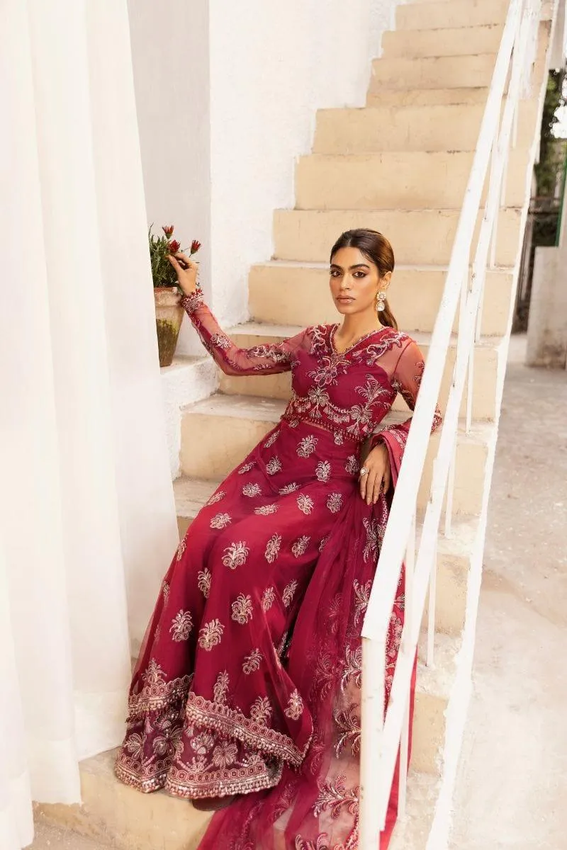 Zarub - LEENA - Embroidered - Unstitched - 3 Piece