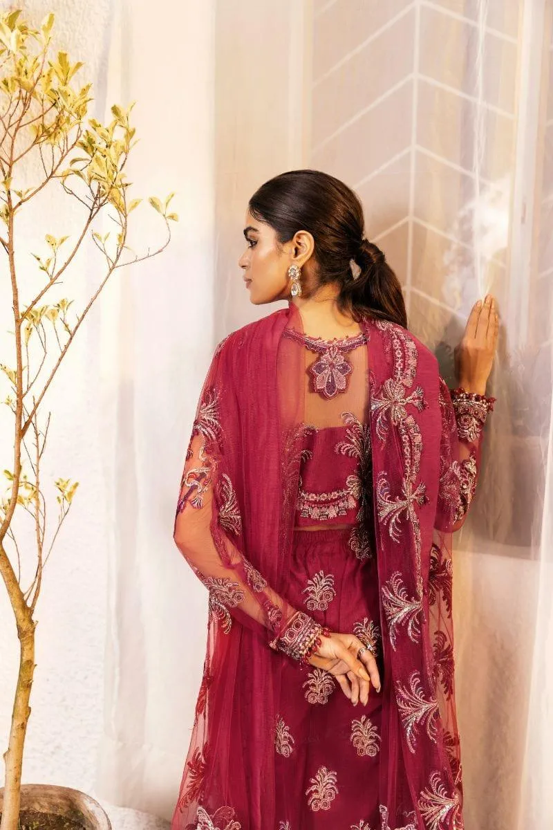 Zarub - LEENA - Embroidered - Unstitched - 3 Piece