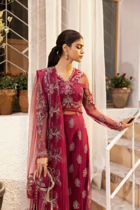 Zarub - LEENA - Embroidered - Unstitched - 3 Piece