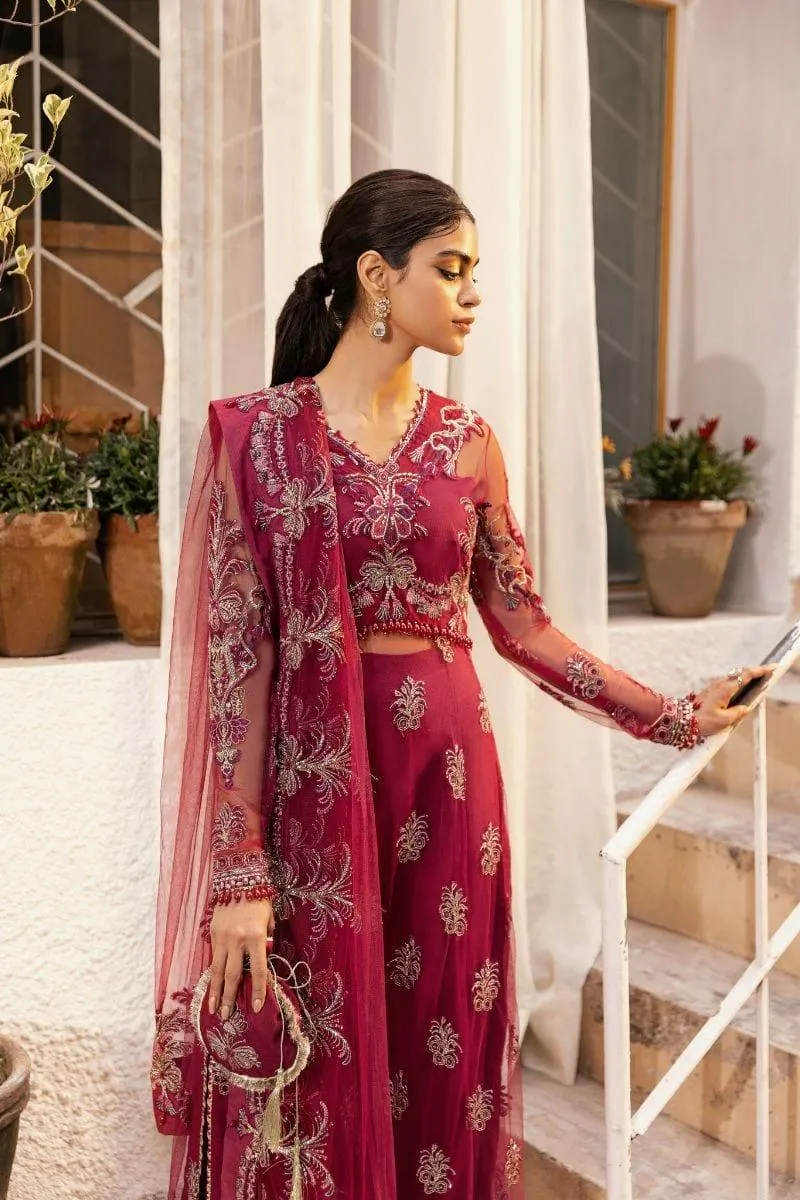 Zarub - LEENA - Embroidered - Unstitched - 3 Piece