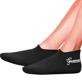 Zephyr 3mm Neoprene Socks - Black