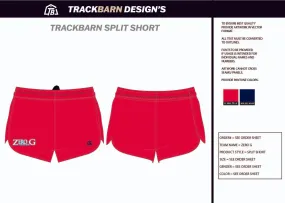 Zero-G- Womens Split Track Short