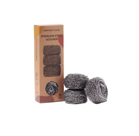 zero waste club- Sustainable Stainless steel scourers pack of 3