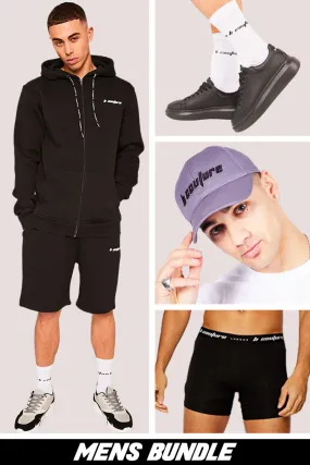 Zip Through Hoodie & Short Set Bundle